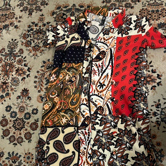 Mod style Zara quilted patch dress - Picture 8 of 9